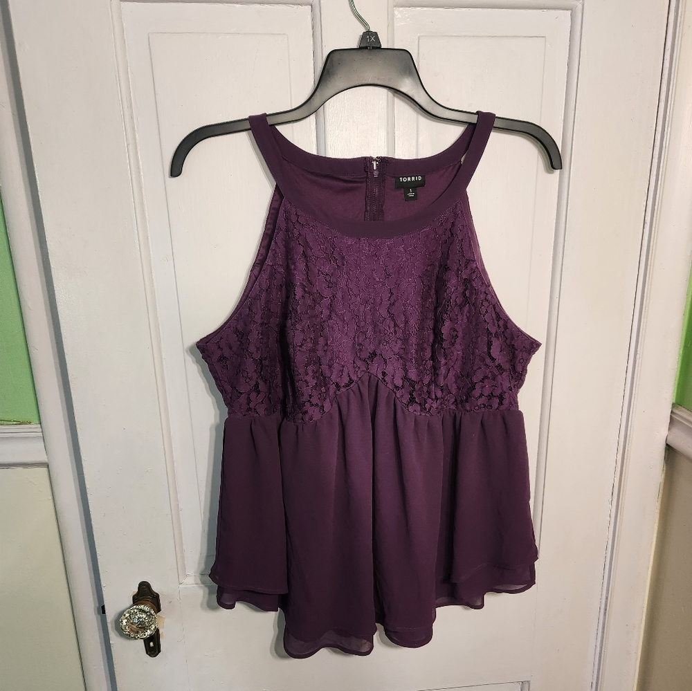 Torrid Racerback Tank size 1x